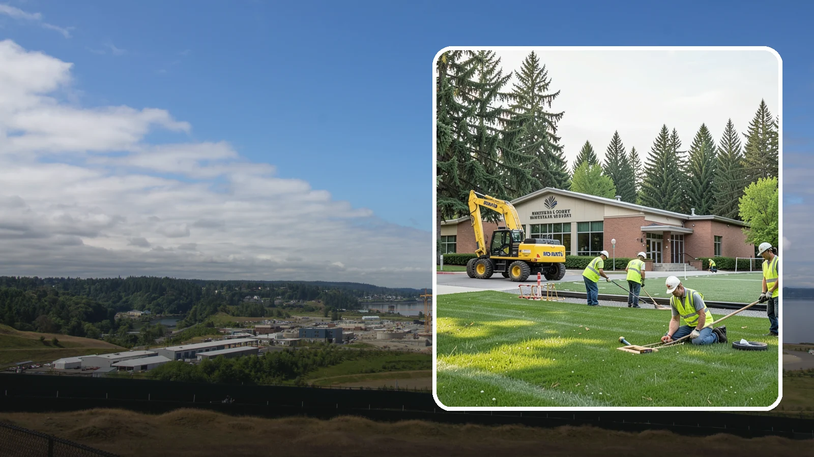 Municipal Court Facility Maintenance in University Place, Pierce County, WA - Grounds and site maintenance for municipal and district court facilities in Western Washington.