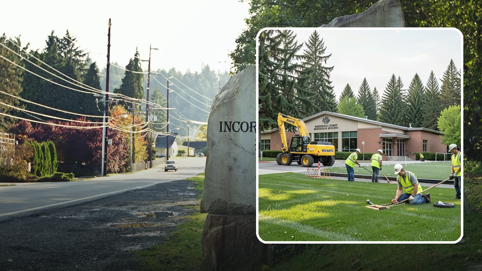Municipal Court Facility Maintenance in Wilkeson, Pierce County, WA - Grounds and site maintenance for municipal and district court facilities in Western Washington.