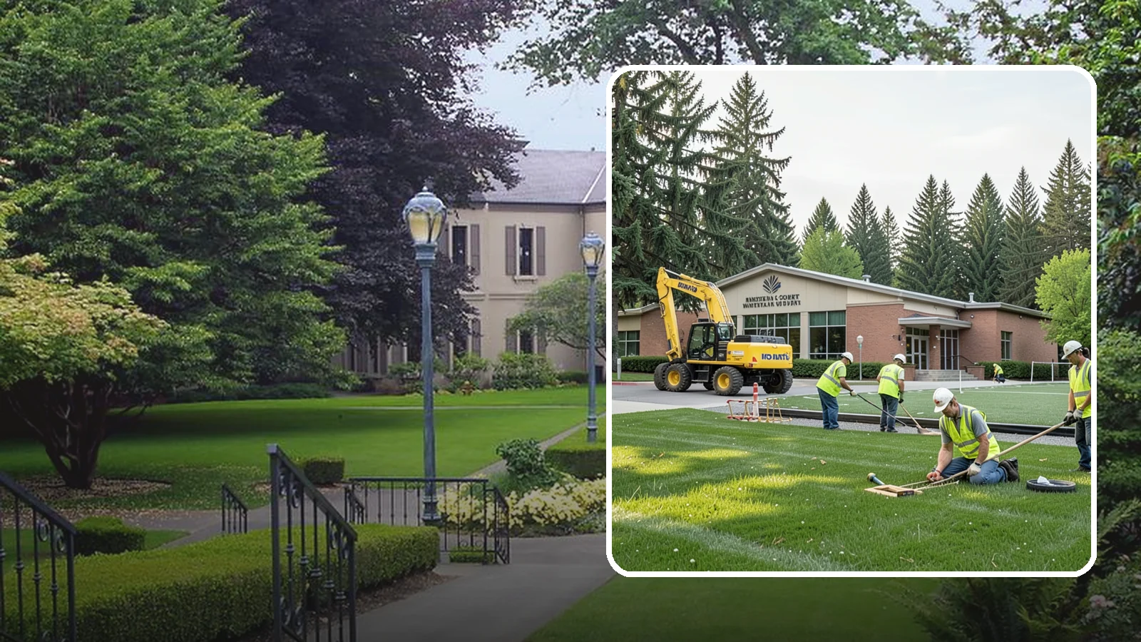 Municipal Court Facility Maintenance in Woodinville, King County, WA - Grounds and site maintenance for municipal and district court facilities in Western Washington.