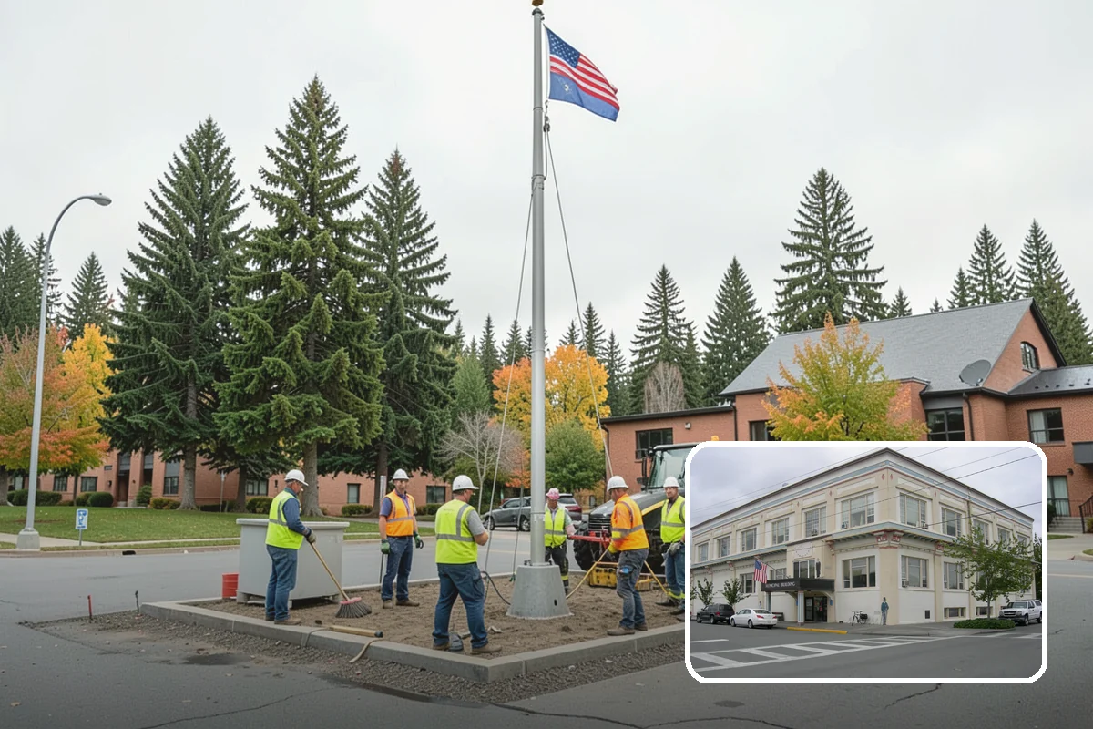Municipal Curb & Gutter in Anacortes, Skagit County, WA - Restores proper stormwater flowline and protects pavement edges