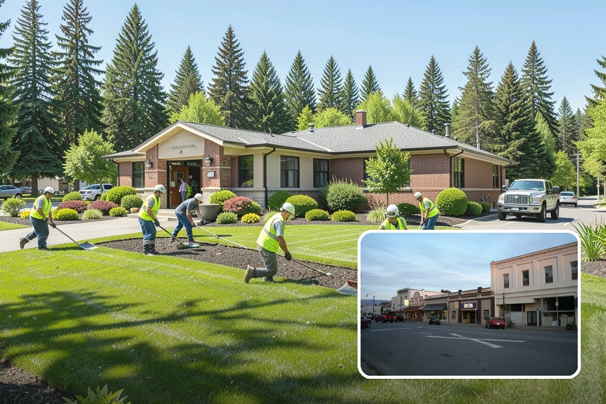 Municipal Curb & Gutter in Burlington, Skagit County, WA - Restores proper stormwater flowline and protects pavement edges