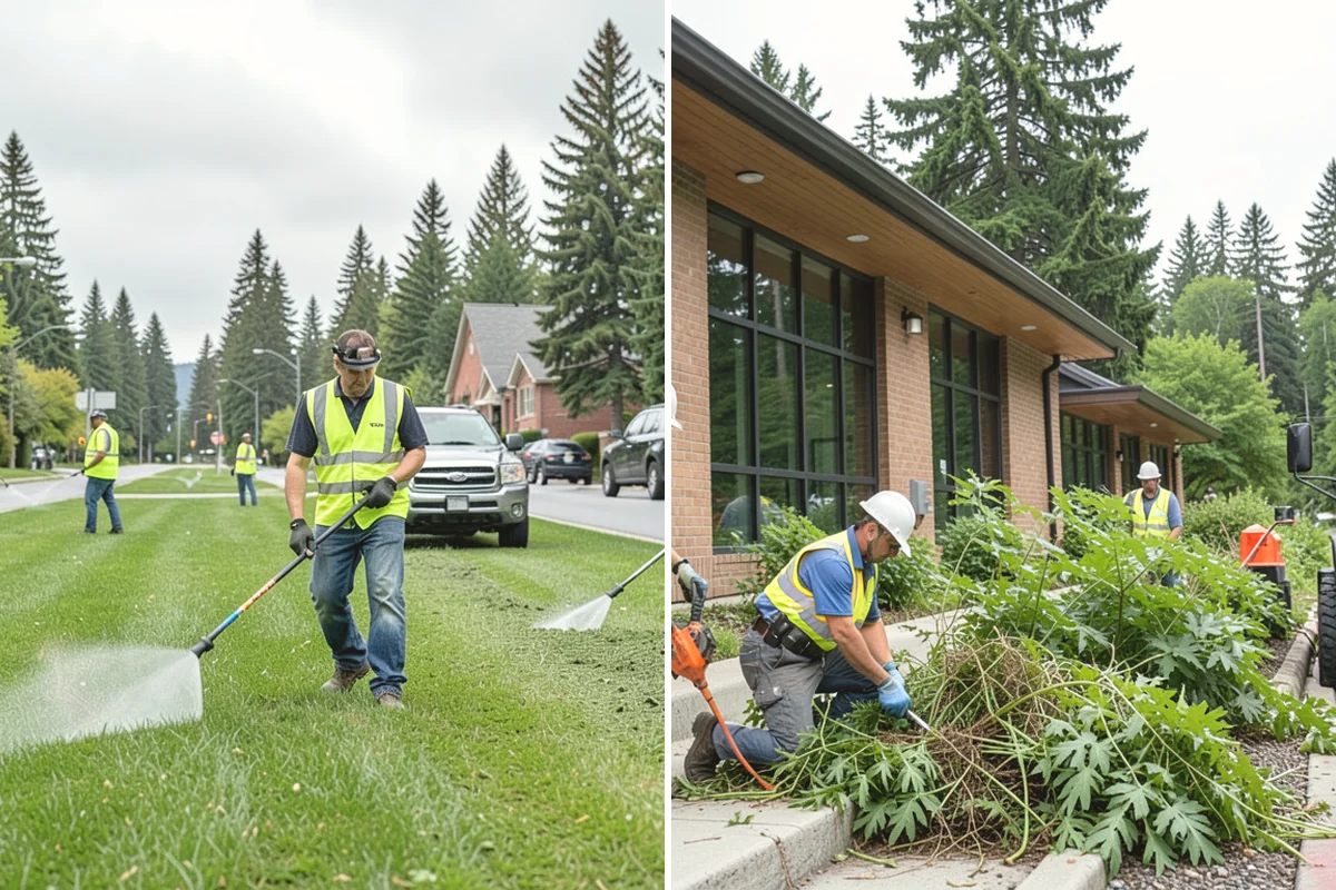 Municipal Curb & Gutter in Burlington, Skagit County, WA - Flowline survey and drainage tie-in assessment