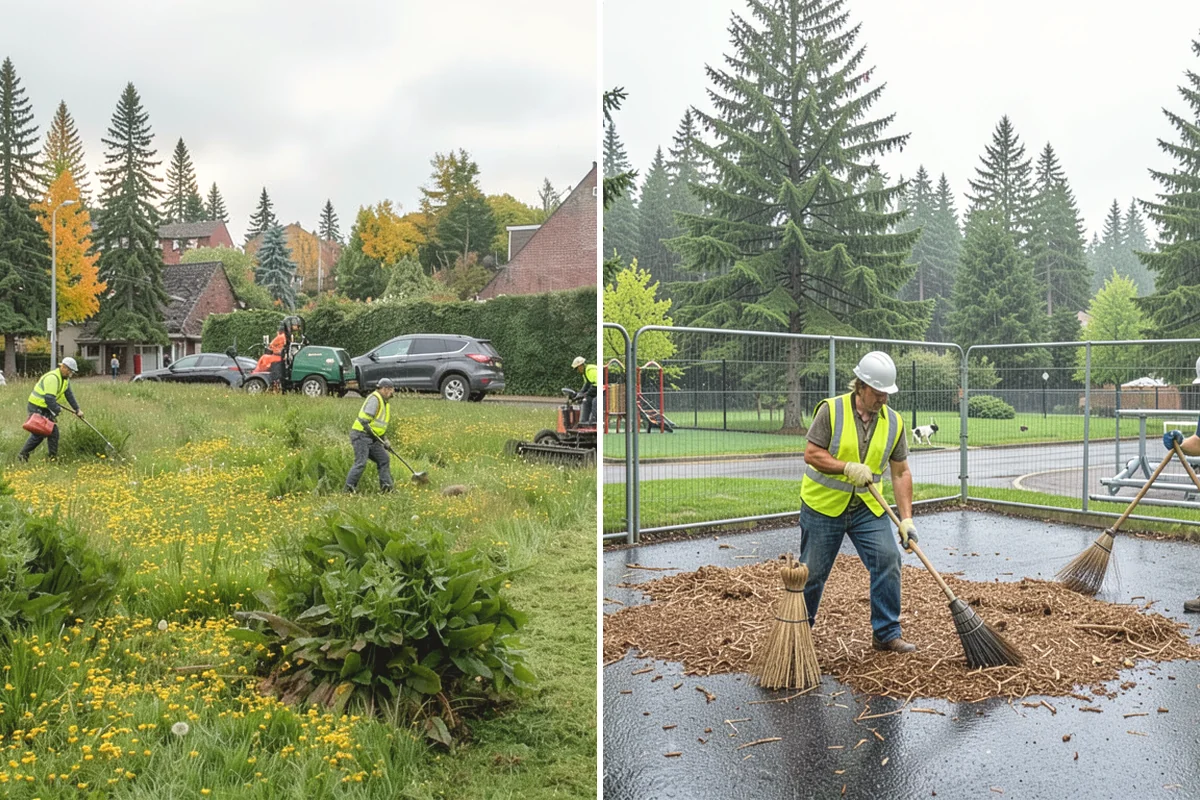 Municipal Curb & Gutter in Covington, King County, WA - Flowline survey and drainage tie-in assessment