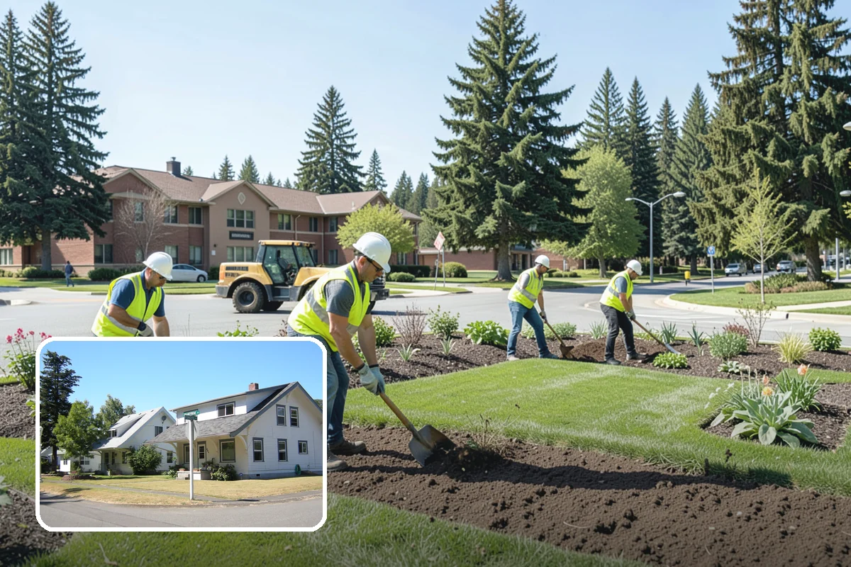 Municipal Curb & Gutter in DuPont, Pierce County, WA - Restores proper stormwater flowline and protects pavement edges