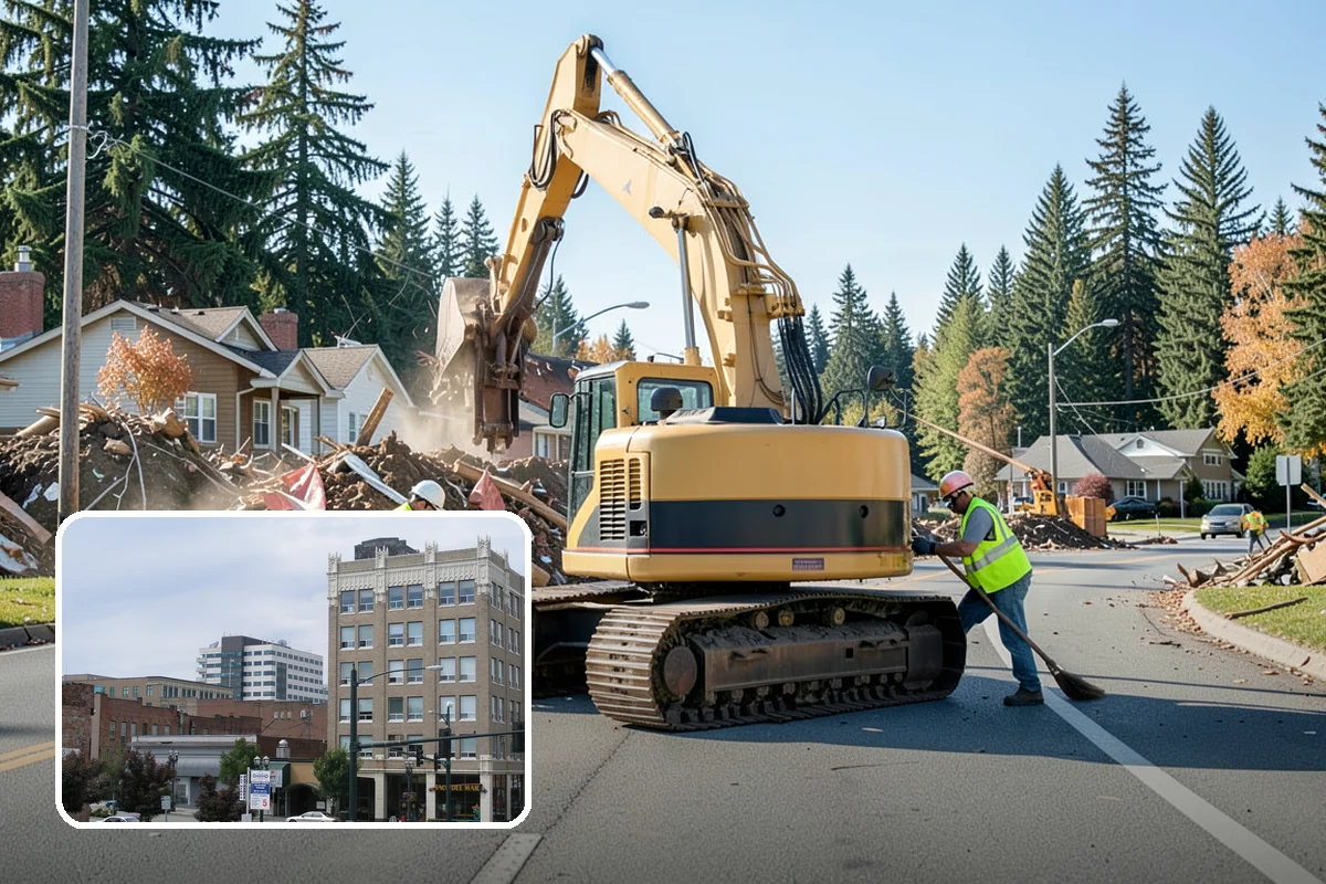 Municipal Curb & Gutter in Everett, Snohomish County, WA - Restores proper stormwater flowline and protects pavement edges