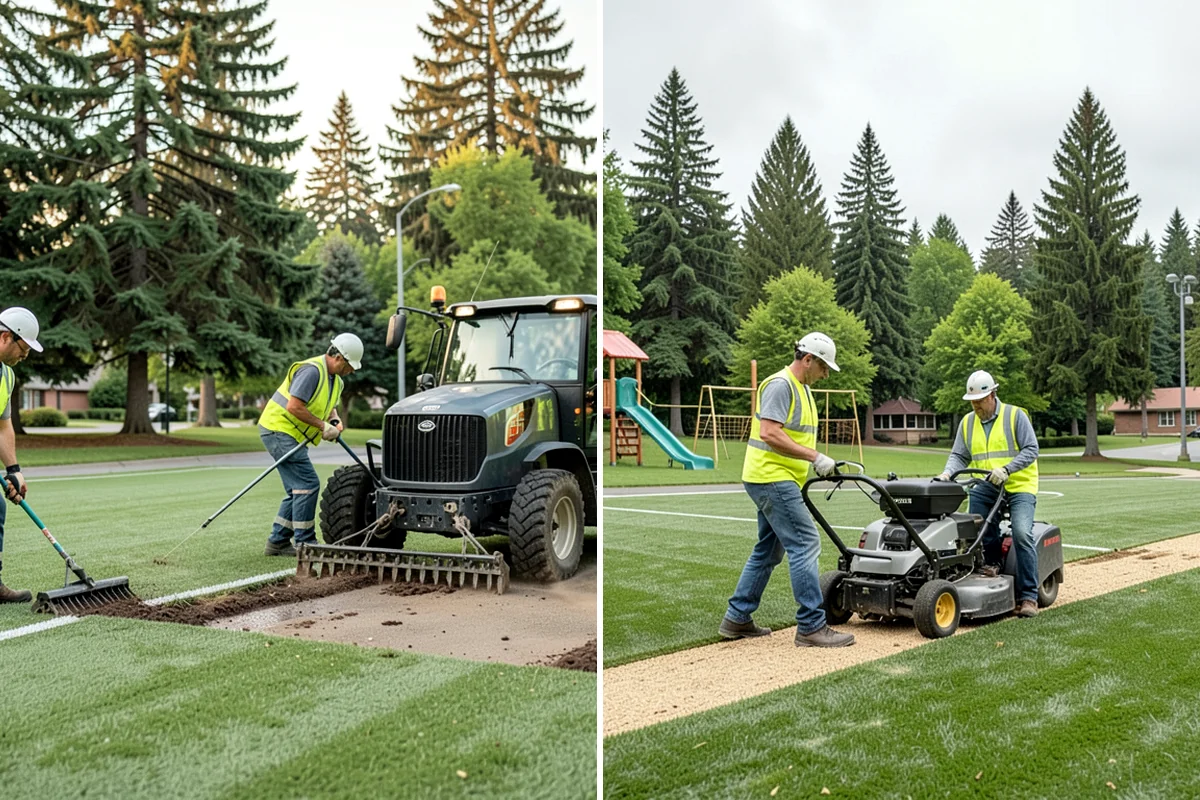 Municipal Curb & Gutter in Federal Way, King County, WA - Flowline survey and drainage tie-in assessment