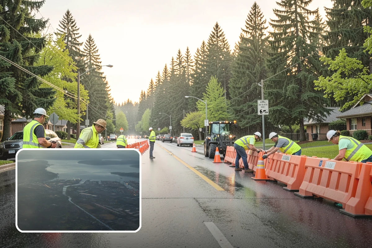 Municipal Curb & Gutter in Fife, Pierce County, WA - Restores proper stormwater flowline and protects pavement edges