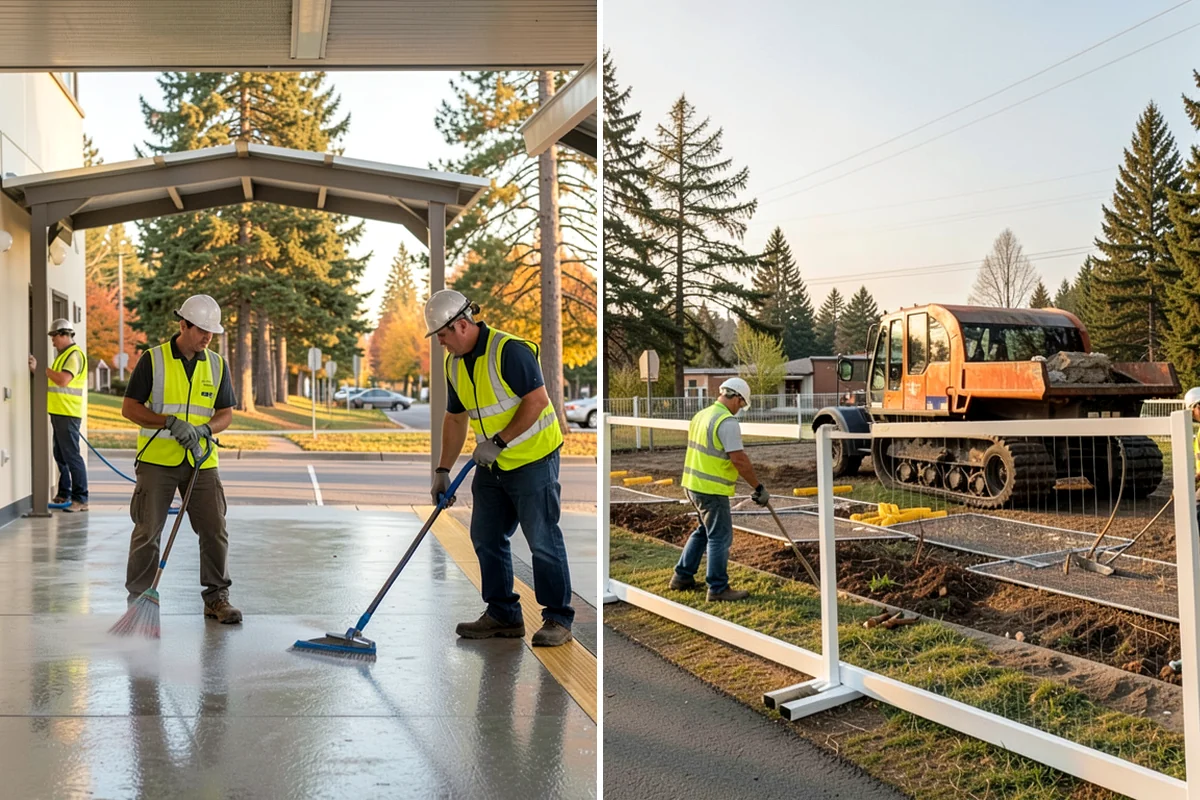 Municipal Curb & Gutter in Lakewood, Pierce County, WA - Flowline survey and drainage tie-in assessment