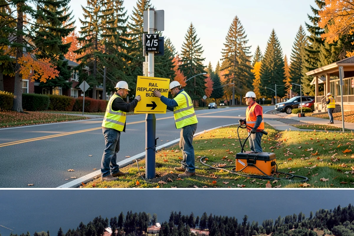 Municipal Curb & Gutter in Lakewood, Pierce County, WA - Warm, dry months ensure curb concrete cures to strength before exposure to standing water and traffic.