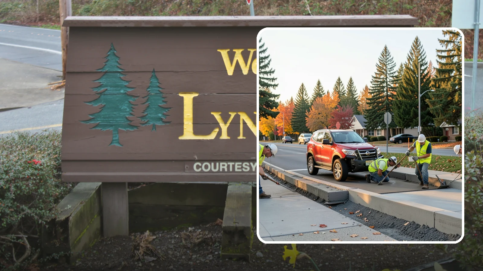 Municipal Curb & Gutter in Lynnwood, Snohomish County, WA - Install and replace curb and gutter that channels stormwater and defines roadway edges to jurisdiction standards.