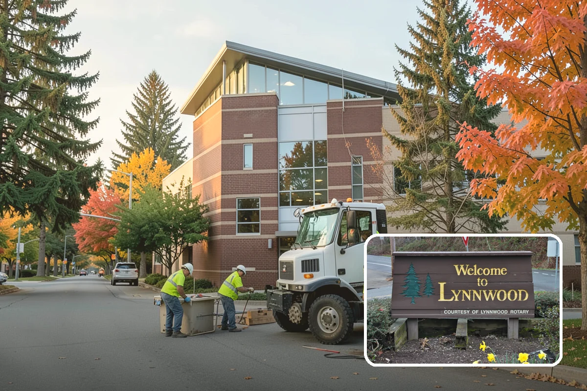 Municipal Curb & Gutter in Lynnwood, Snohomish County, WA - Restores proper stormwater flowline and protects pavement edges