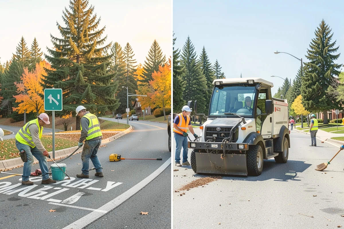 Municipal Curb & Gutter in Lynnwood, Snohomish County, WA - Flowline survey and drainage tie-in assessment