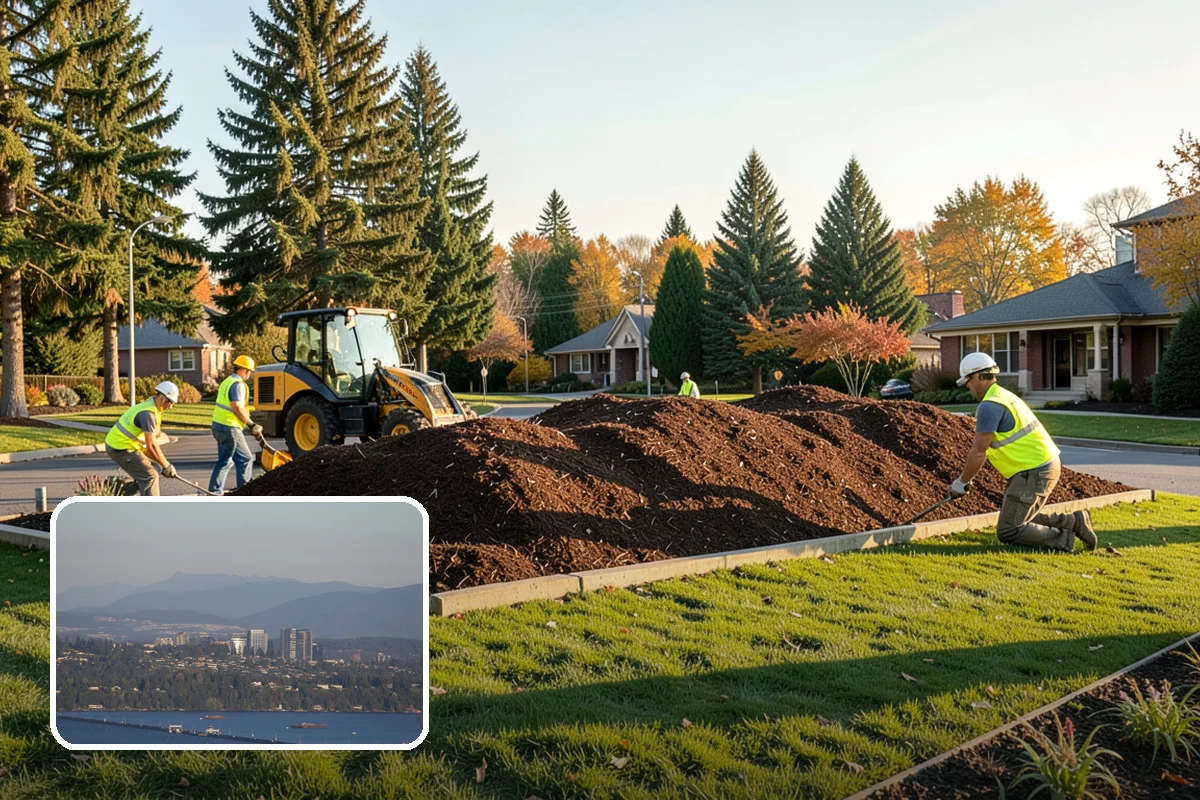 Municipal Curb & Gutter in Medina, King County, WA - Restores proper stormwater flowline and protects pavement edges