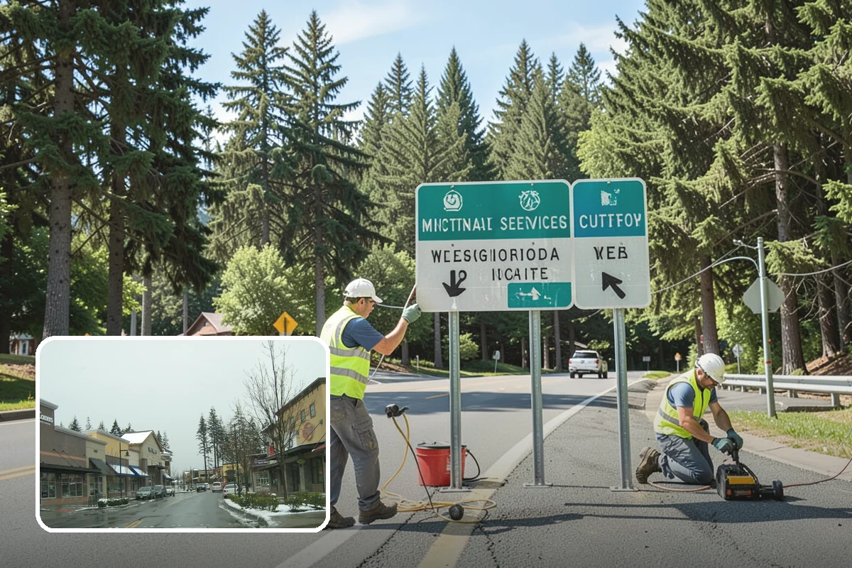 Municipal Curb & Gutter in Mill Creek, Snohomish County, WA - Restores proper stormwater flowline and protects pavement edges