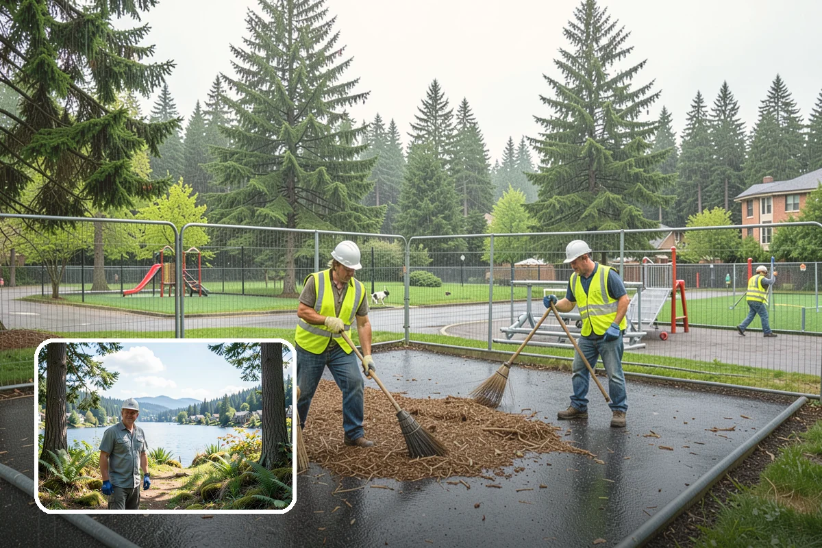 Municipal Curb & Gutter in Milton, King County, WA - Restores proper stormwater flowline and protects pavement edges