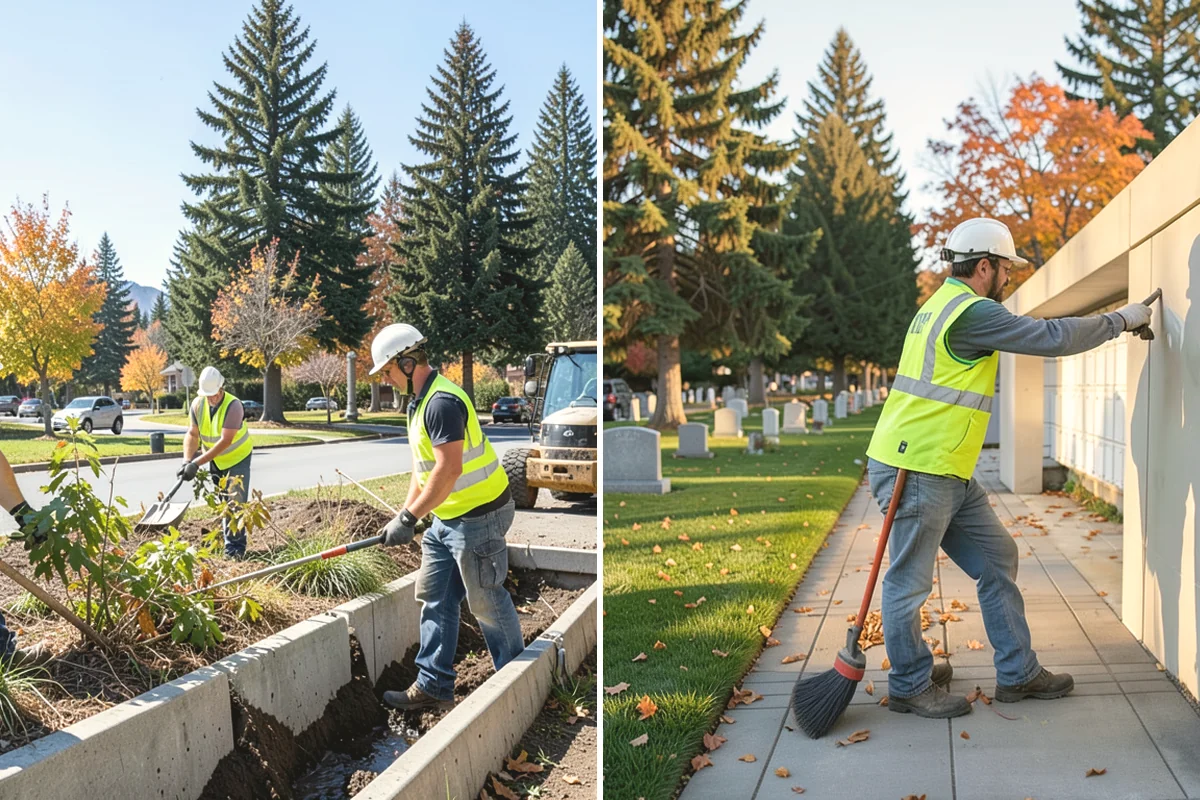 Municipal Curb & Gutter in Mountlake Terrace, Snohomish County, WA - Flowline survey and drainage tie-in assessment