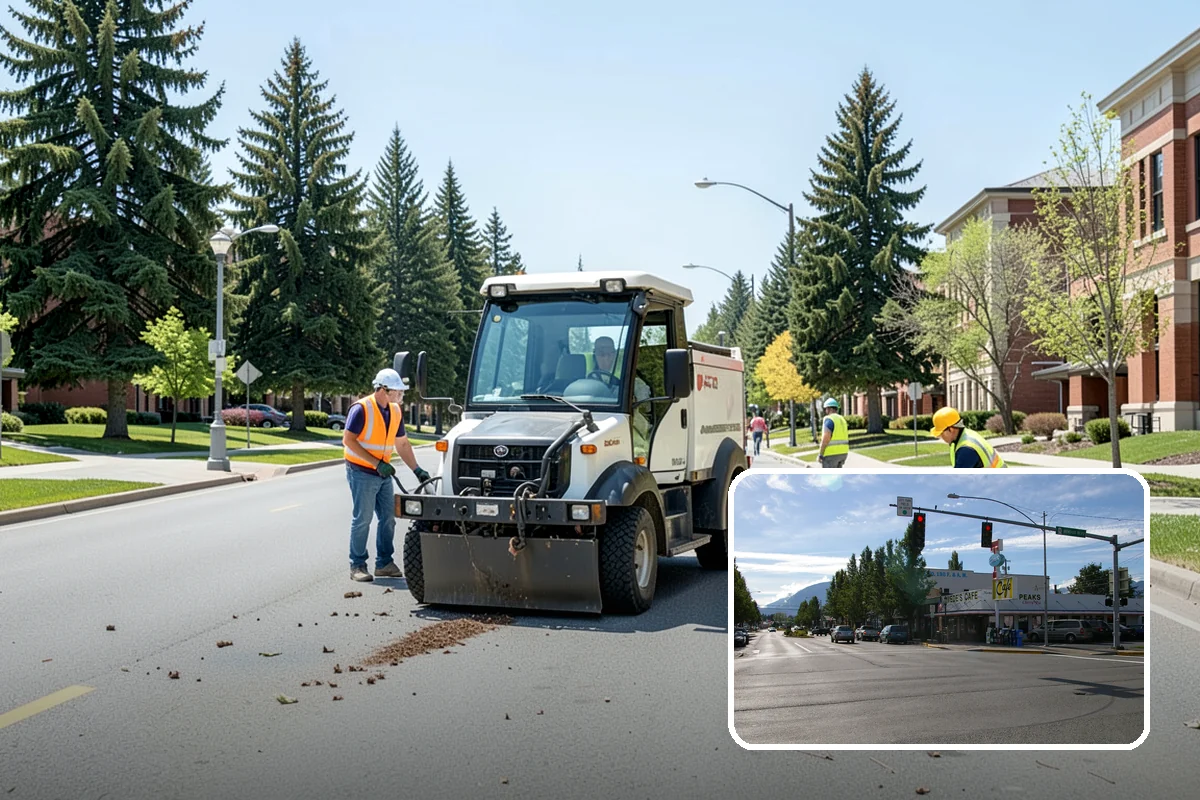 Municipal Curb & Gutter in North Bend, King County, WA - Restores proper stormwater flowline and protects pavement edges