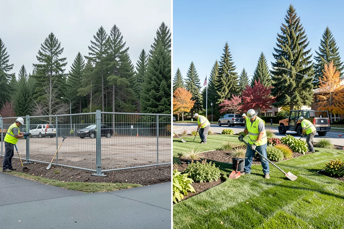 Municipal Curb & Gutter in Puyallup, Pierce County, WA - Flowline survey and drainage tie-in assessment
