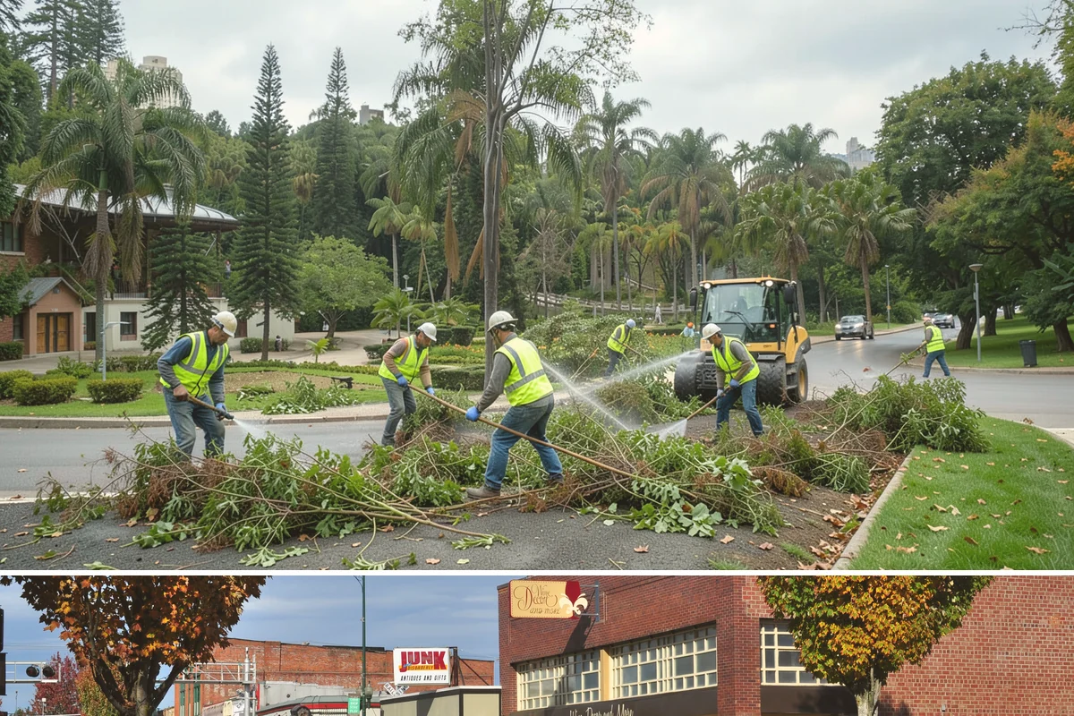 Municipal Curb & Gutter in Puyallup, Pierce County, WA - Warm, dry months ensure curb concrete cures to strength before exposure to standing water and traffic.