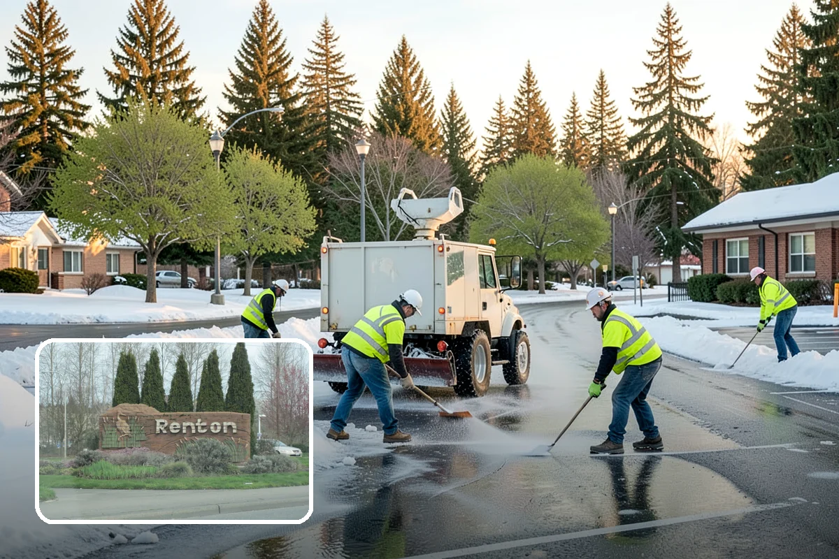 Municipal Curb & Gutter in Renton, King County, WA - Restores proper stormwater flowline and protects pavement edges