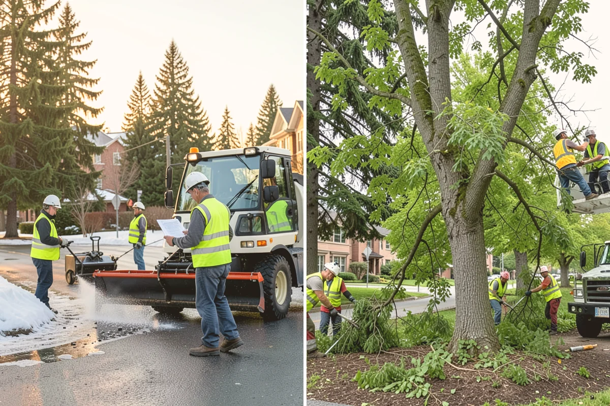 Municipal Curb & Gutter in Sammamish, King County, WA - Flowline survey and drainage tie-in assessment