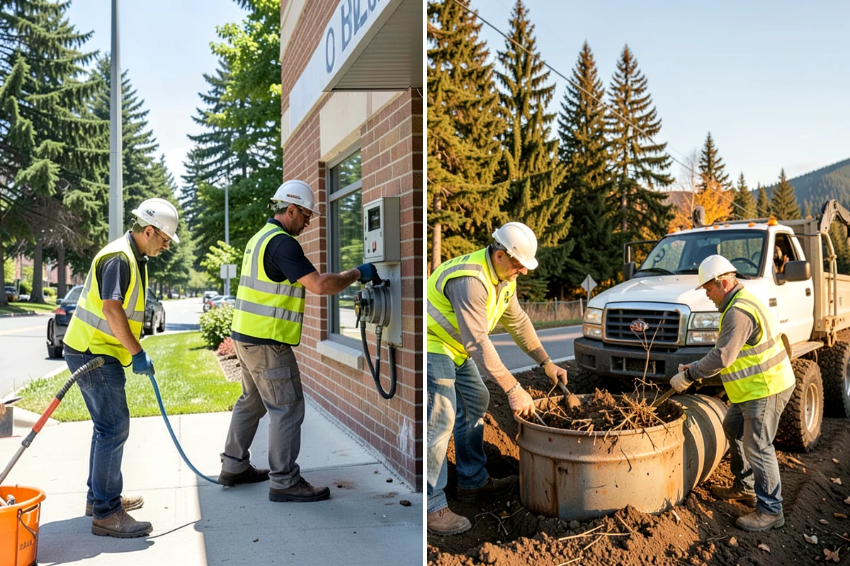 Municipal Curb & Gutter in SeaTac, King County, WA - Flowline survey and drainage tie-in assessment