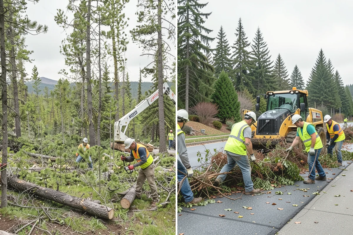 Municipal Curb & Gutter in University Place, Pierce County, WA - Flowline survey and drainage tie-in assessment