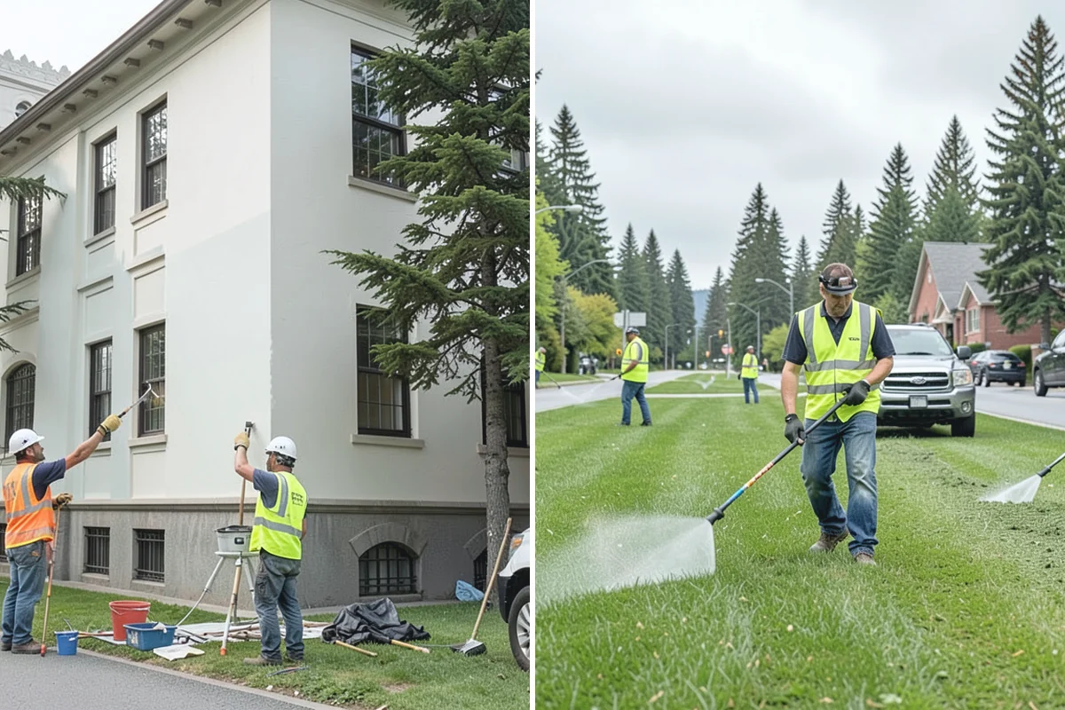 Municipal Curb & Gutter in Woodinville, King County, WA - Flowline survey and drainage tie-in assessment