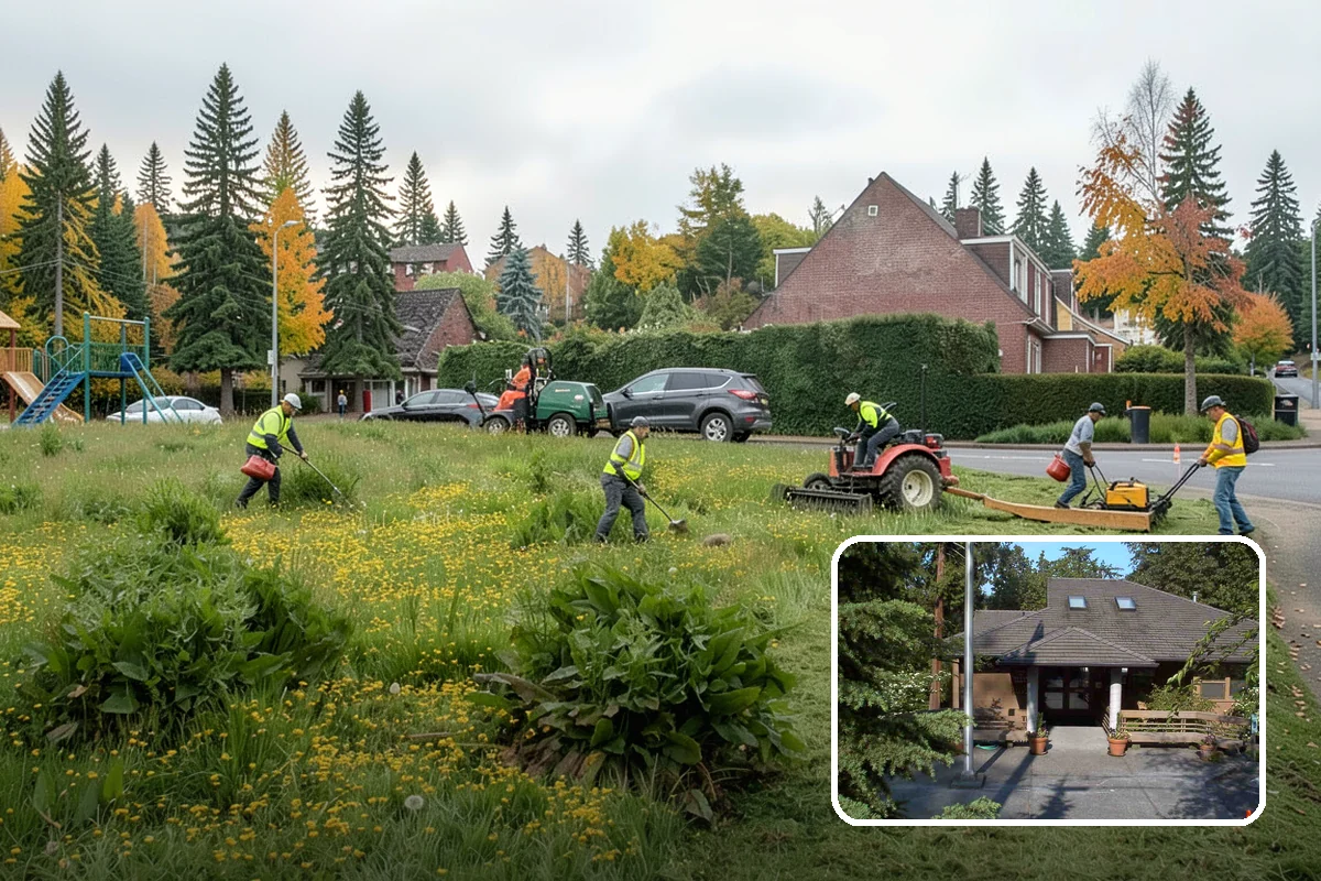 Municipal Curb & Gutter in Yarrow Point, King County, WA - Restores proper stormwater flowline and protects pavement edges