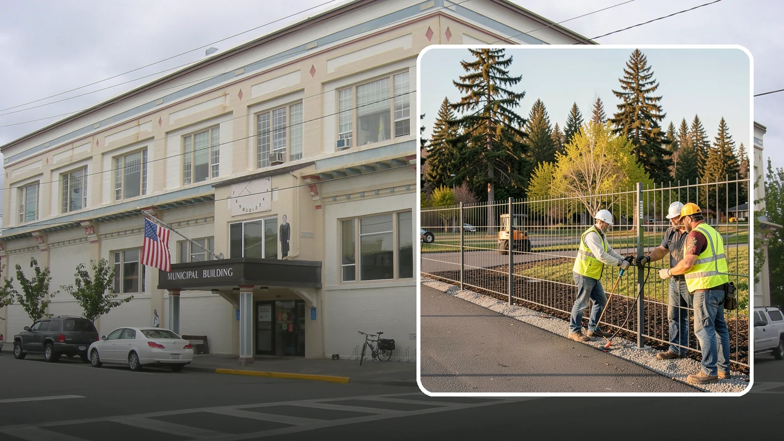 Municipal Fence Installation in Anacortes, Skagit County, WA - Install durable perimeter and security fencing for public facilities, parks, utilities, and infrastructure sites.