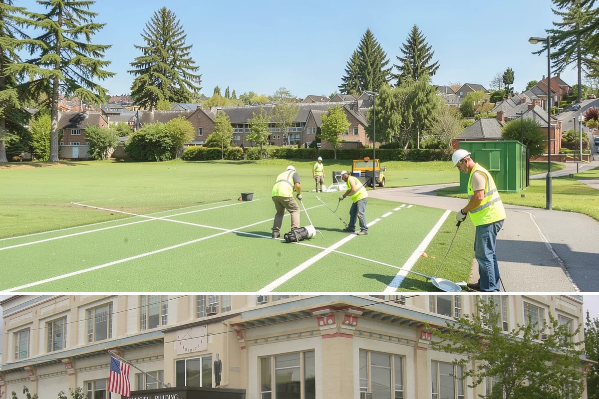 Municipal Fence Installation in Anacortes, Skagit County, WA - Footing installation is most efficient in drier months when post holes stay stable and concrete sets predictably.