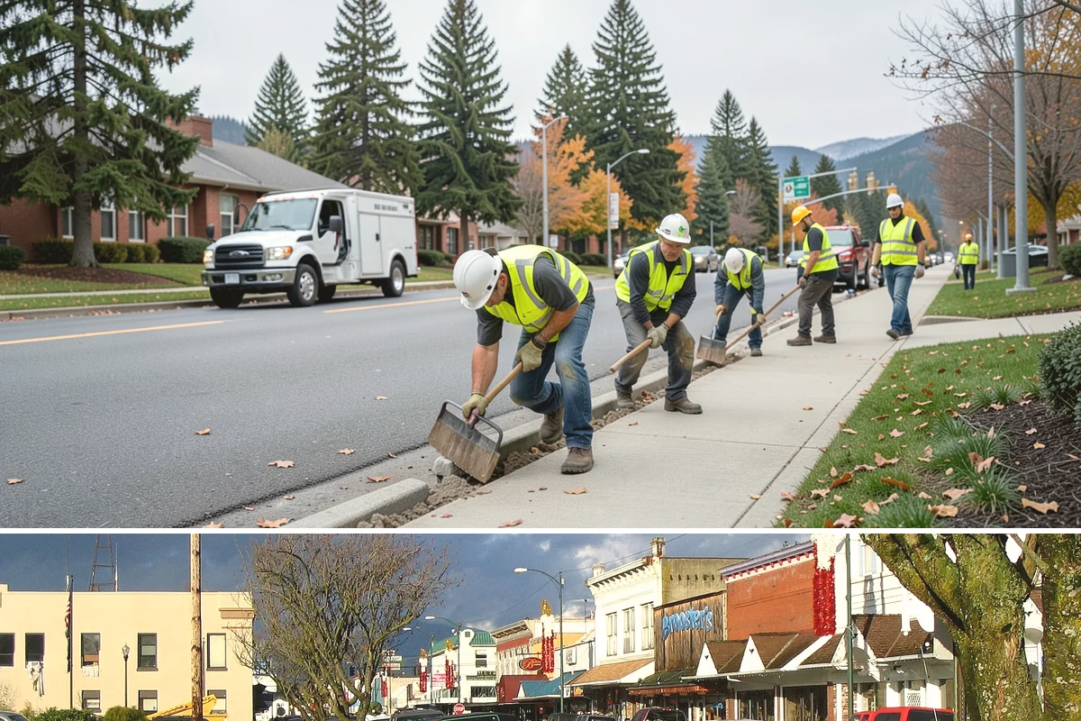 Municipal Fence Installation in Arlington, Snohomish County, WA - Footing installation is most efficient in drier months when post holes stay stable and concrete sets predictably.