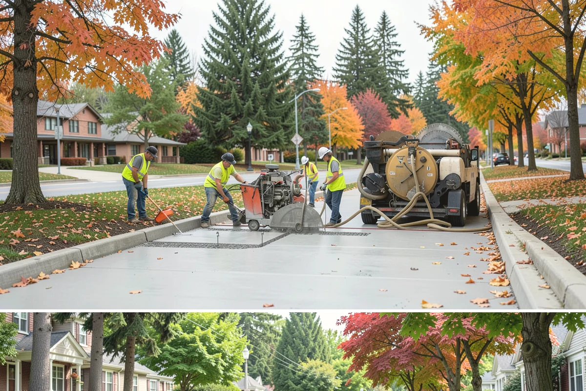 Municipal Fence Installation in Beaux Arts Village, King County, WA - Footing installation is most efficient in drier months when post holes stay stable and concrete sets predictably.