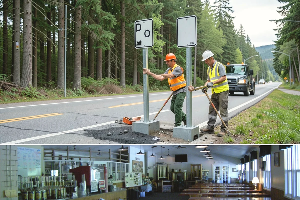 Municipal Fence Installation in Black Diamond, King County, WA - Footing installation is most efficient in drier months when post holes stay stable and concrete sets predictably.