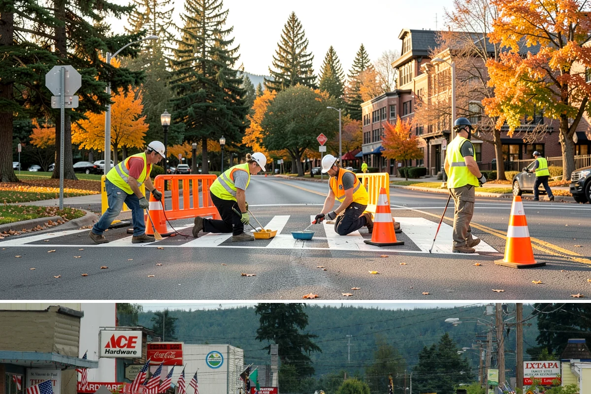 Municipal Fence Installation in Carnation, King County, WA - Footing installation is most efficient in drier months when post holes stay stable and concrete sets predictably.