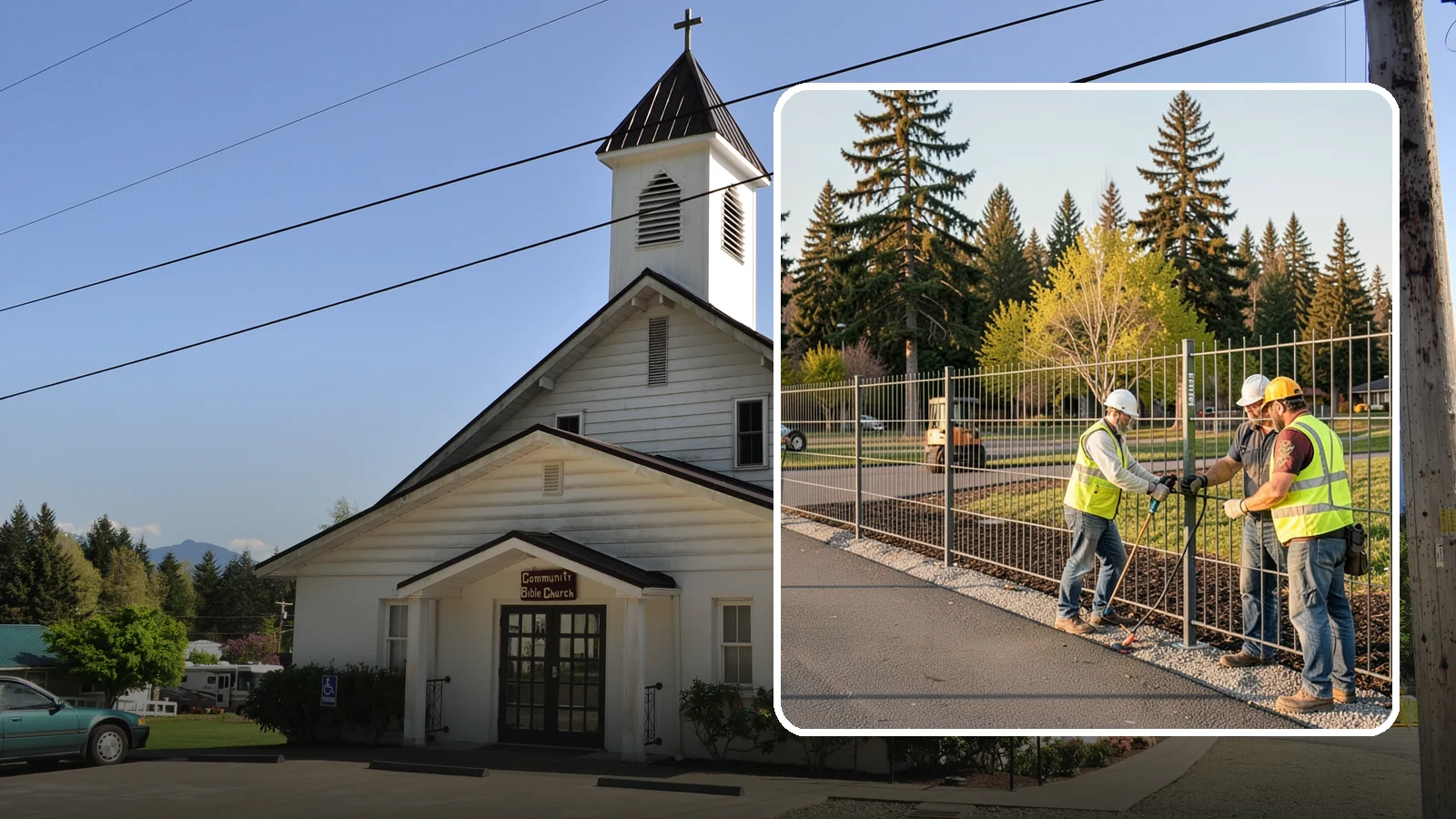 Municipal Fence Installation in Concrete, Skagit County, WA - Install durable perimeter and security fencing for public facilities, parks, utilities, and infrastructure sites.