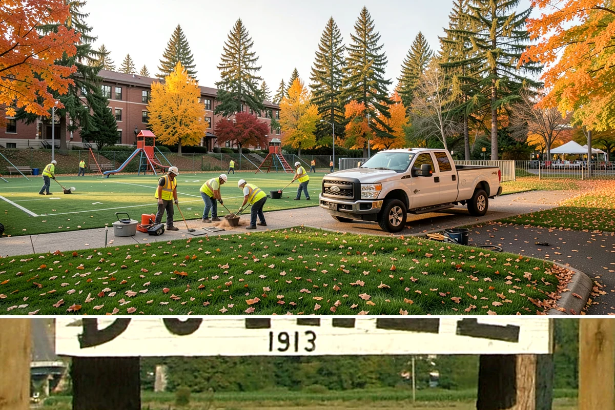 Municipal Fence Installation in Duvall, King County, WA - Footing installation is most efficient in drier months when post holes stay stable and concrete sets predictably.