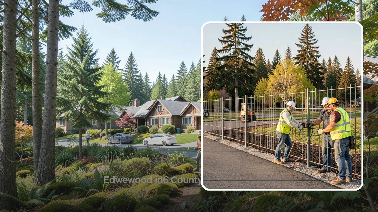 Municipal Fence Installation in Edgewood, Pierce County, WA - Install durable perimeter and security fencing for public facilities, parks, utilities, and infrastructure sites.