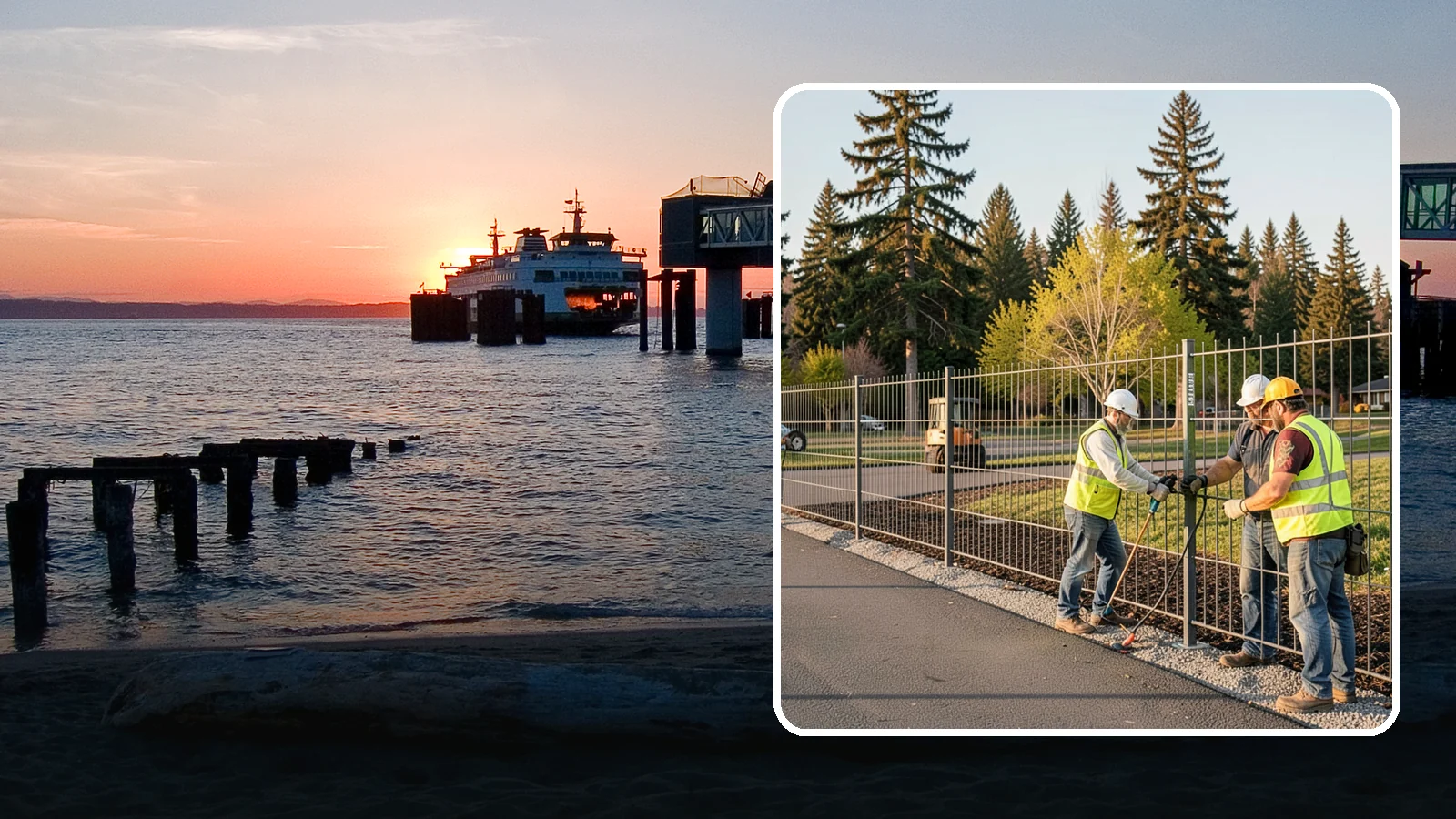 Municipal Fence Installation in Edmonds, Snohomish County, WA - Install durable perimeter and security fencing for public facilities, parks, utilities, and infrastructure sites.