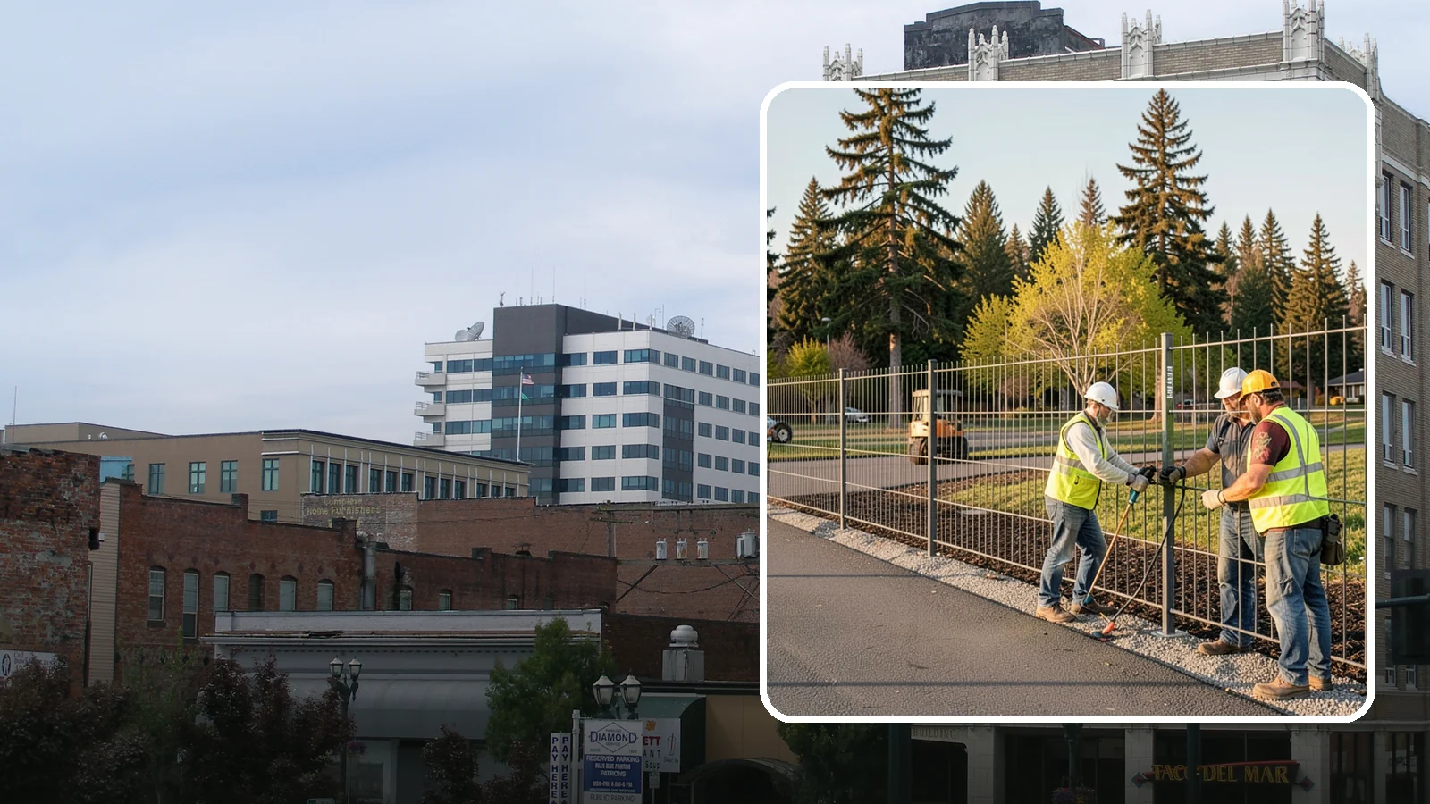 Municipal Fence Installation in Everett, Snohomish County, WA - Install durable perimeter and security fencing for public facilities, parks, utilities, and infrastructure sites.
