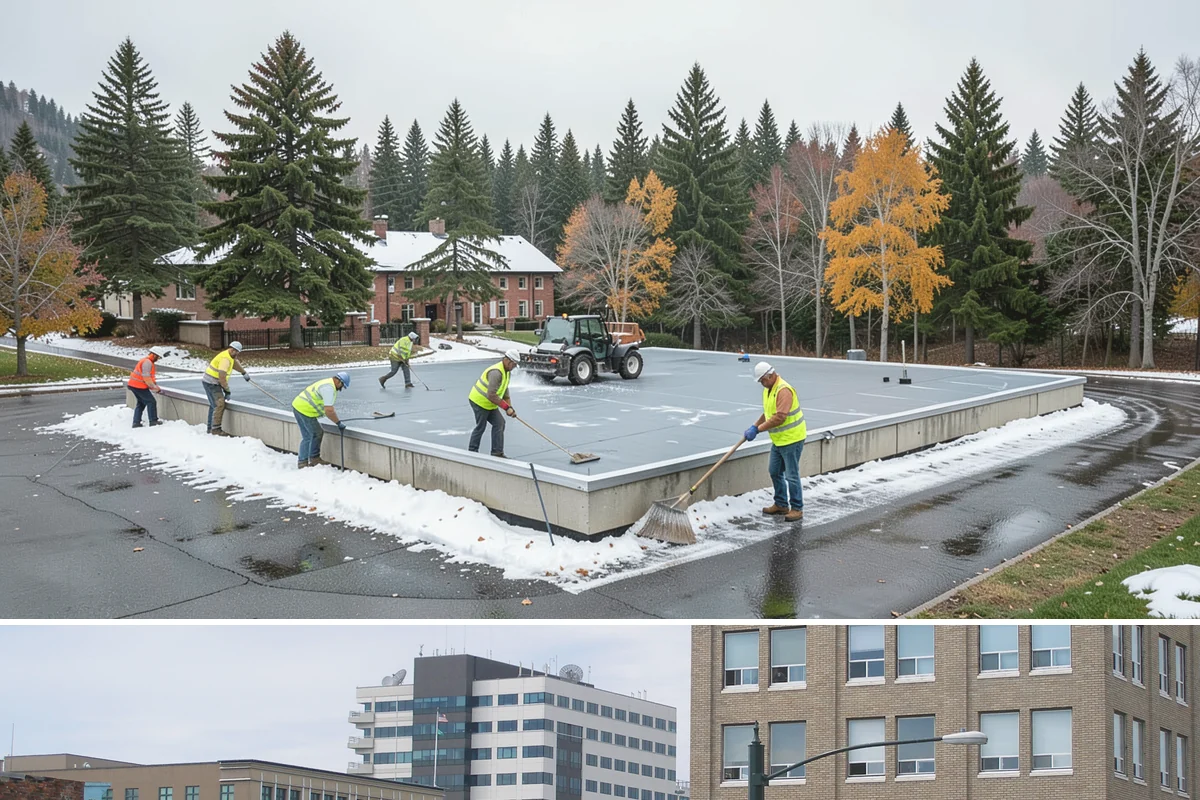 Municipal Fence Installation in Everett, Snohomish County, WA - Footing installation is most efficient in drier months when post holes stay stable and concrete sets predictably.