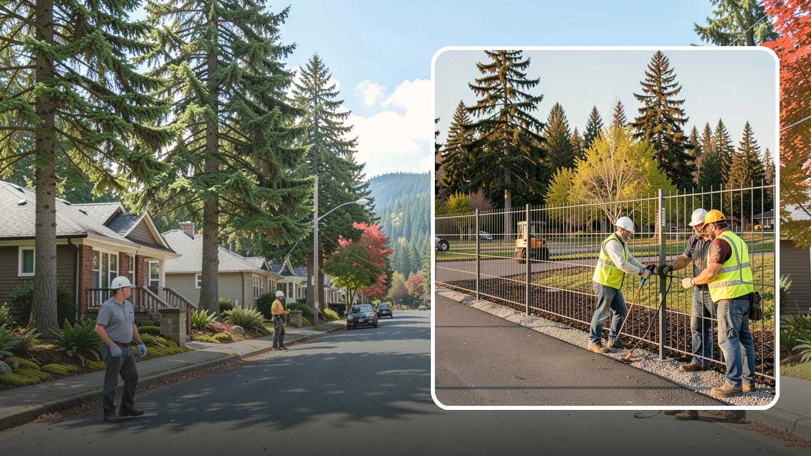 Municipal Fence Installation in Hunts Point, King County, WA - Install durable perimeter and security fencing for public facilities, parks, utilities, and infrastructure sites.