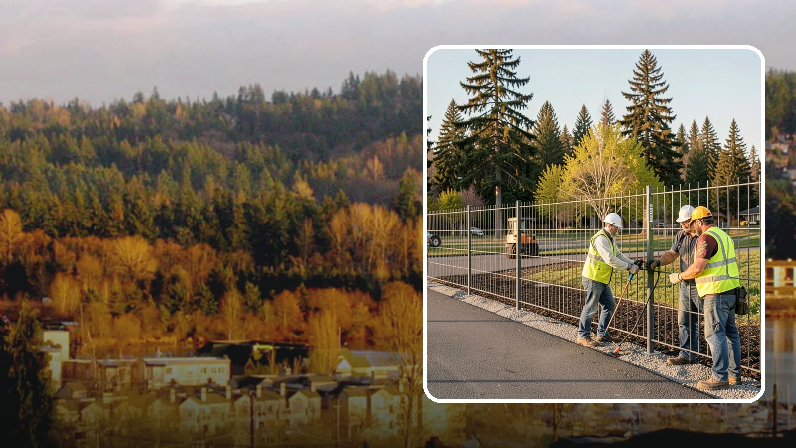 Municipal Fence Installation in Kenmore, King County, WA - Install durable perimeter and security fencing for public facilities, parks, utilities, and infrastructure sites.