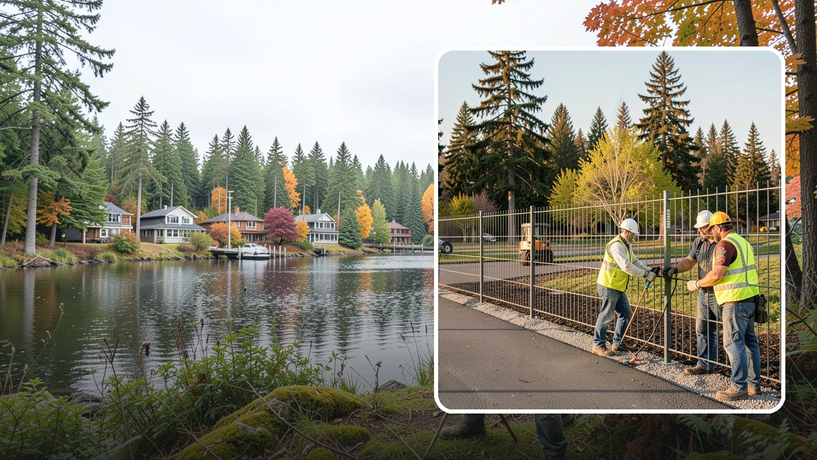 Municipal Fence Installation in La Conner, Skagit County, WA - Install durable perimeter and security fencing for public facilities, parks, utilities, and infrastructure sites.