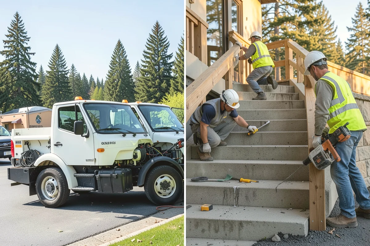 Municipal Fence Installation in La Conner, Skagit County, WA - Site walk to confirm alignment, access points, and locates