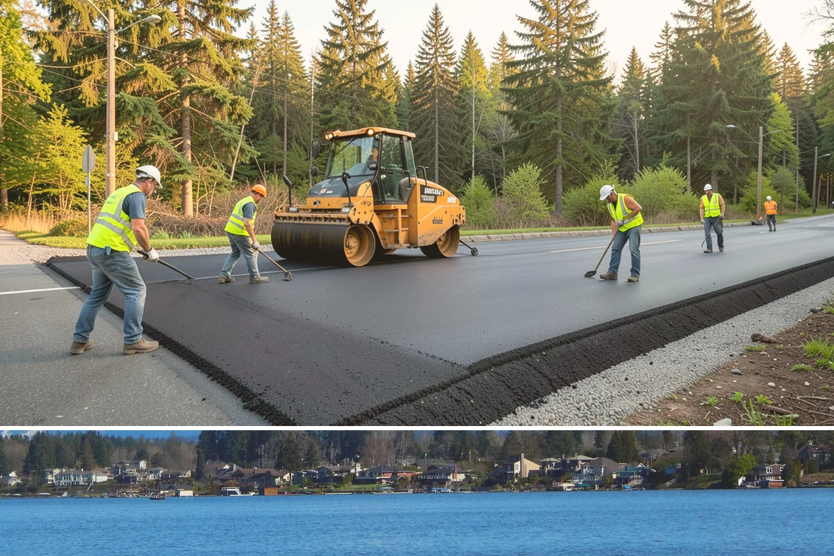 Municipal Fence Installation in Lake Stevens, Snohomish County, WA - Footing installation is most efficient in drier months when post holes stay stable and concrete sets predictably.