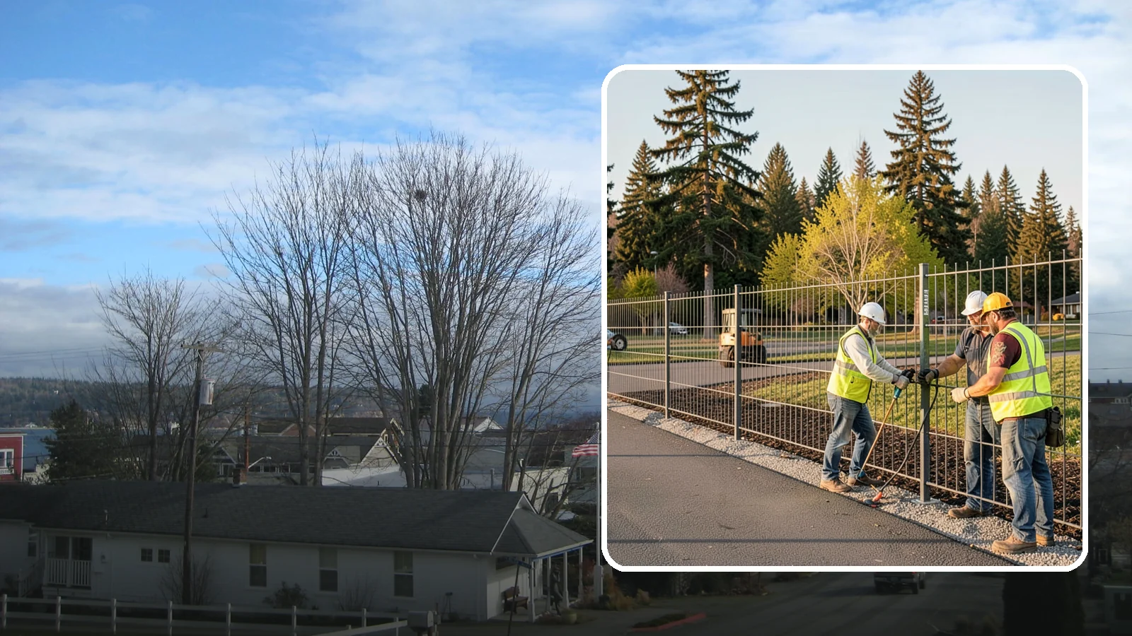 Municipal Fence Installation in Langley, Island County, WA - Install durable perimeter and security fencing for public facilities, parks, utilities, and infrastructure sites.