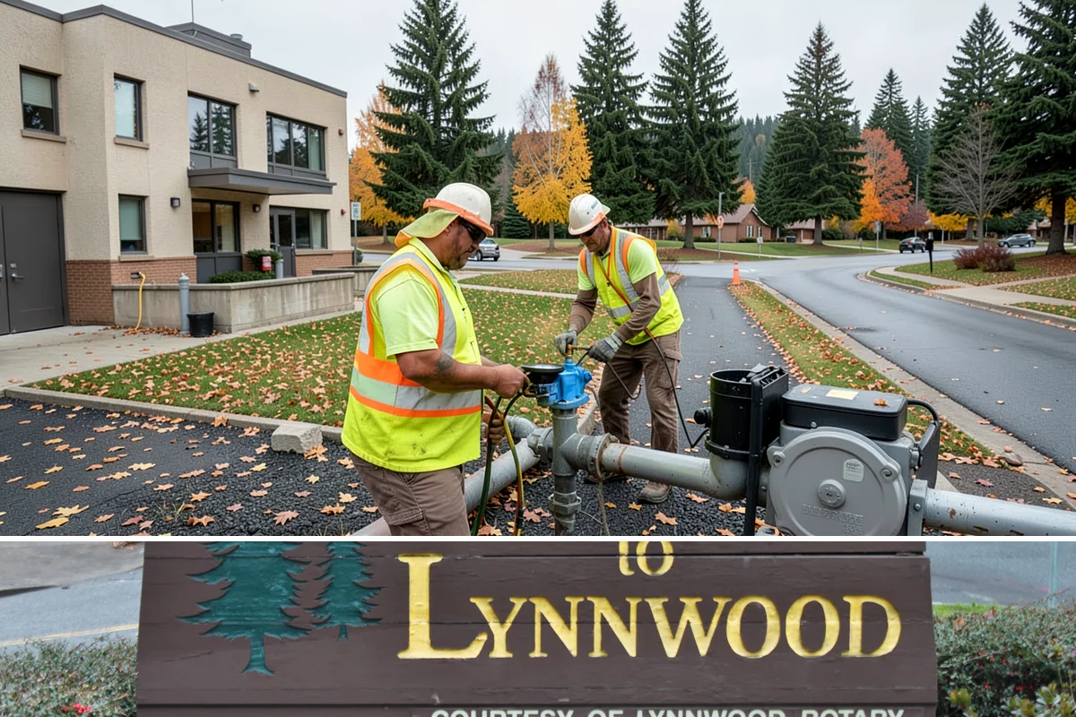 Municipal Fence Installation in Lynnwood, Snohomish County, WA - Footing installation is most efficient in drier months when post holes stay stable and concrete sets predictably.
