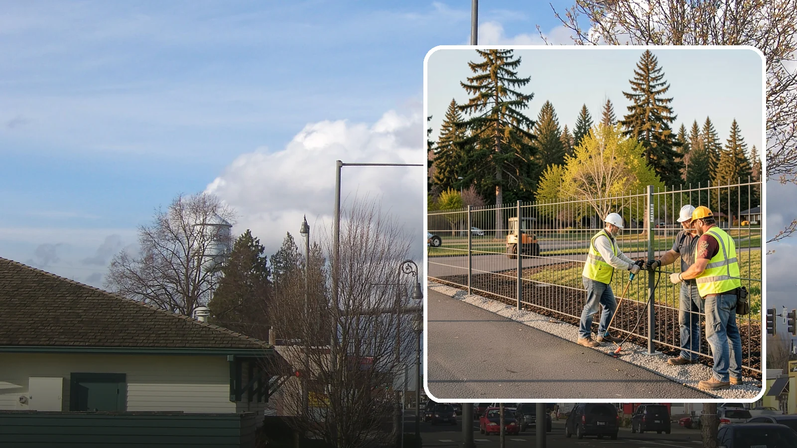 Municipal Fence Installation in Marysville, Snohomish County, WA - Install durable perimeter and security fencing for public facilities, parks, utilities, and infrastructure sites.