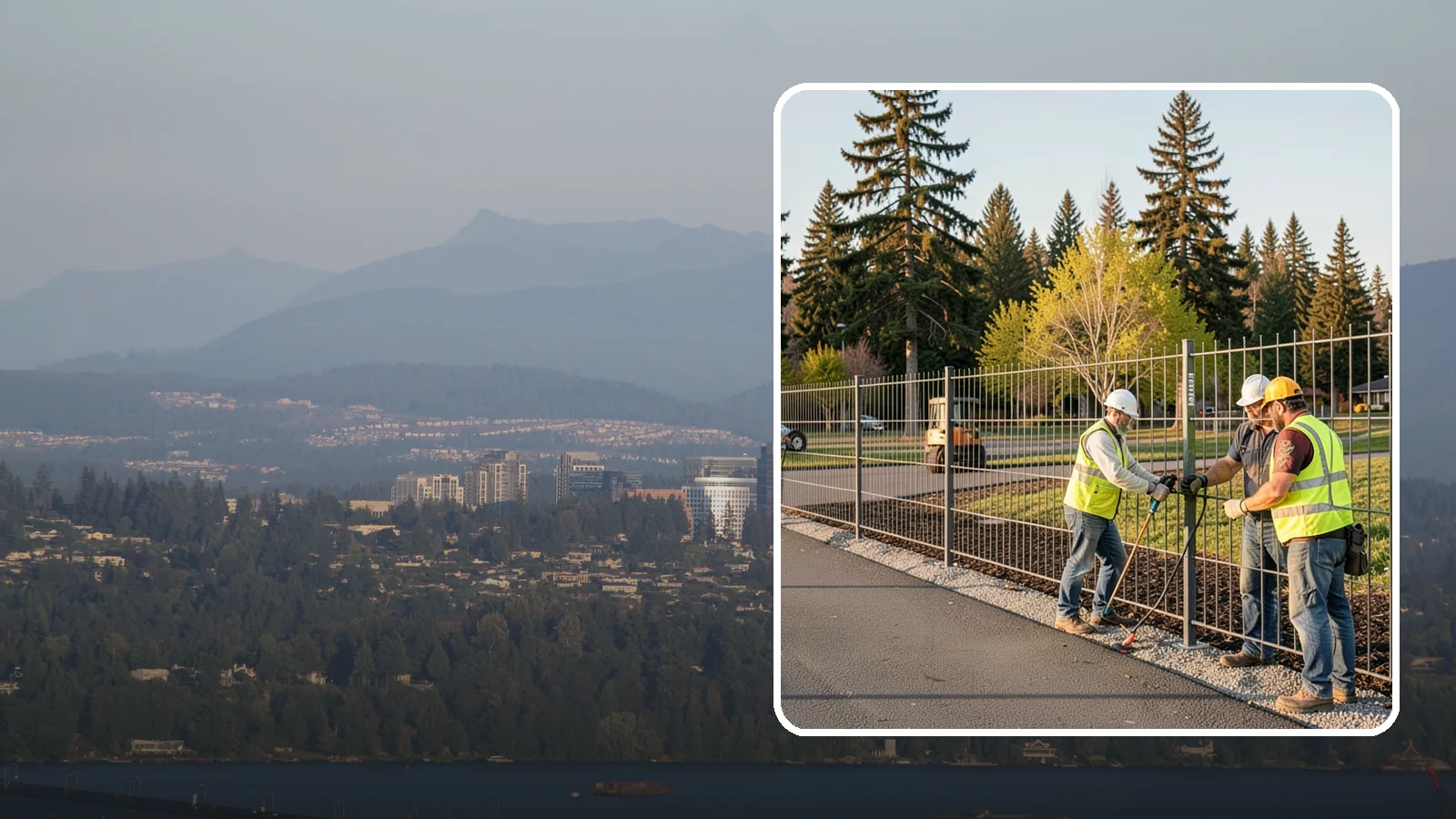 Municipal Fence Installation in Medina, King County, WA - Install durable perimeter and security fencing for public facilities, parks, utilities, and infrastructure sites.